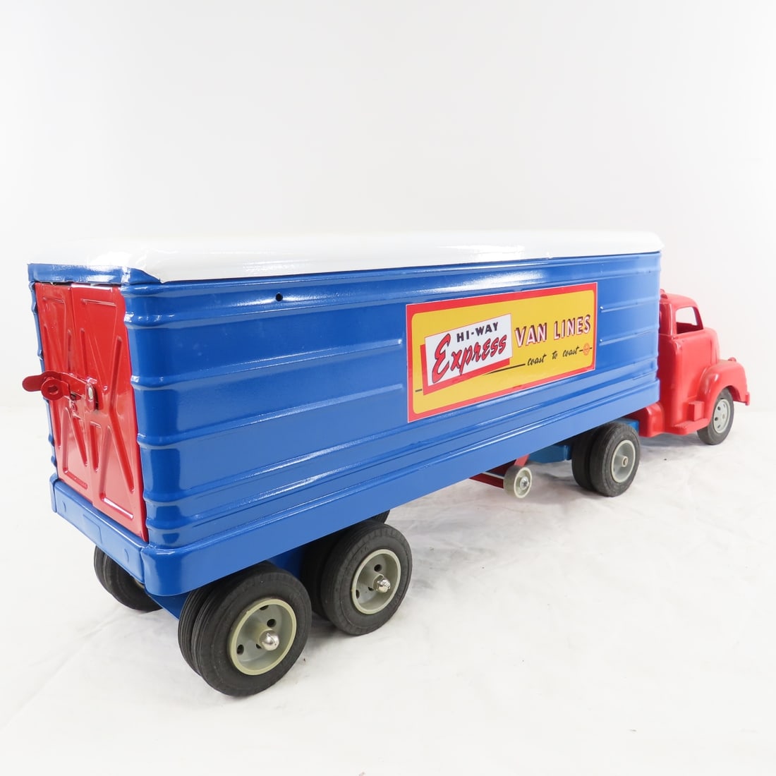 MARX Truck & HI-WAY Express Trailer Restored - 5
