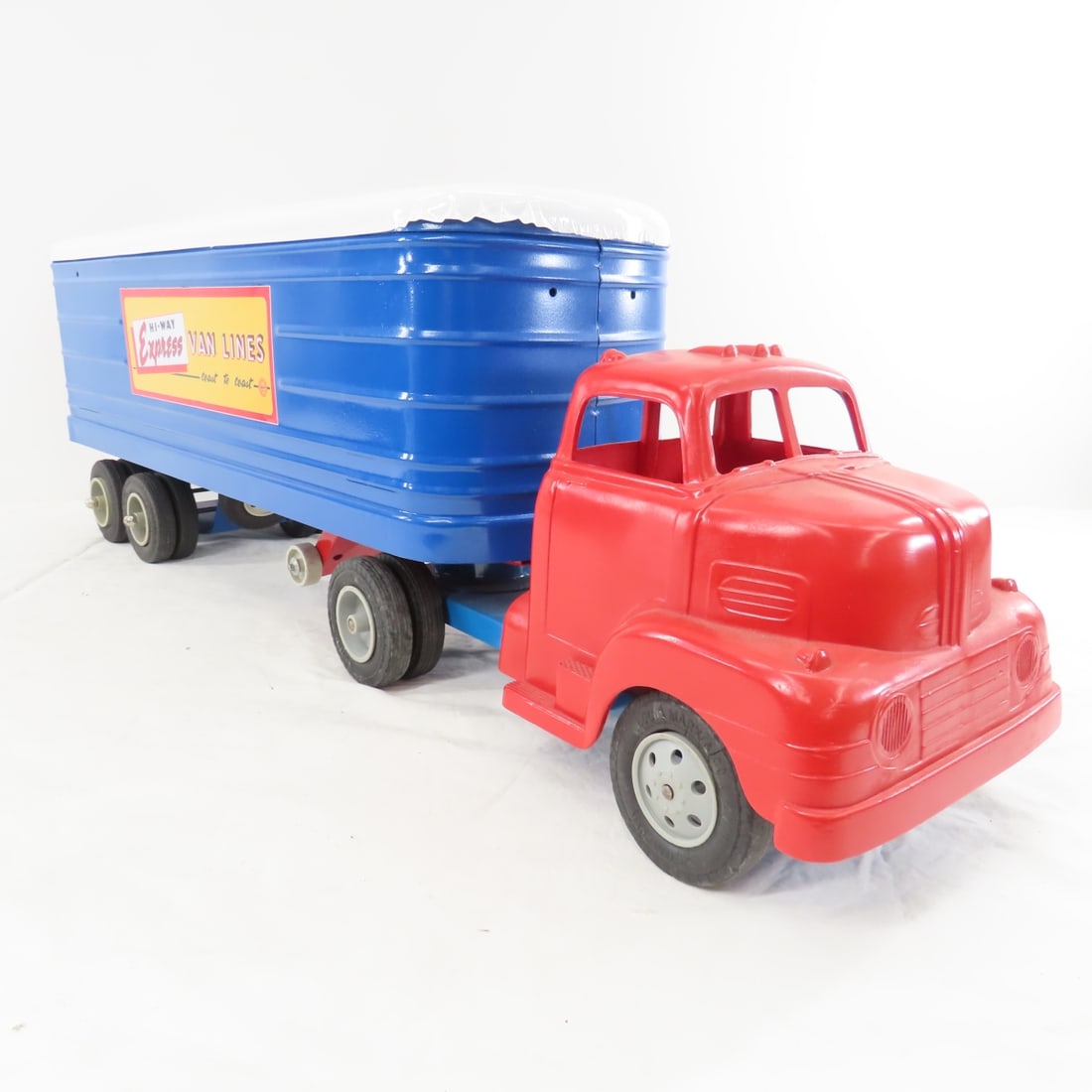 MARX Truck & HI-WAY Express Trailer Restored - 7