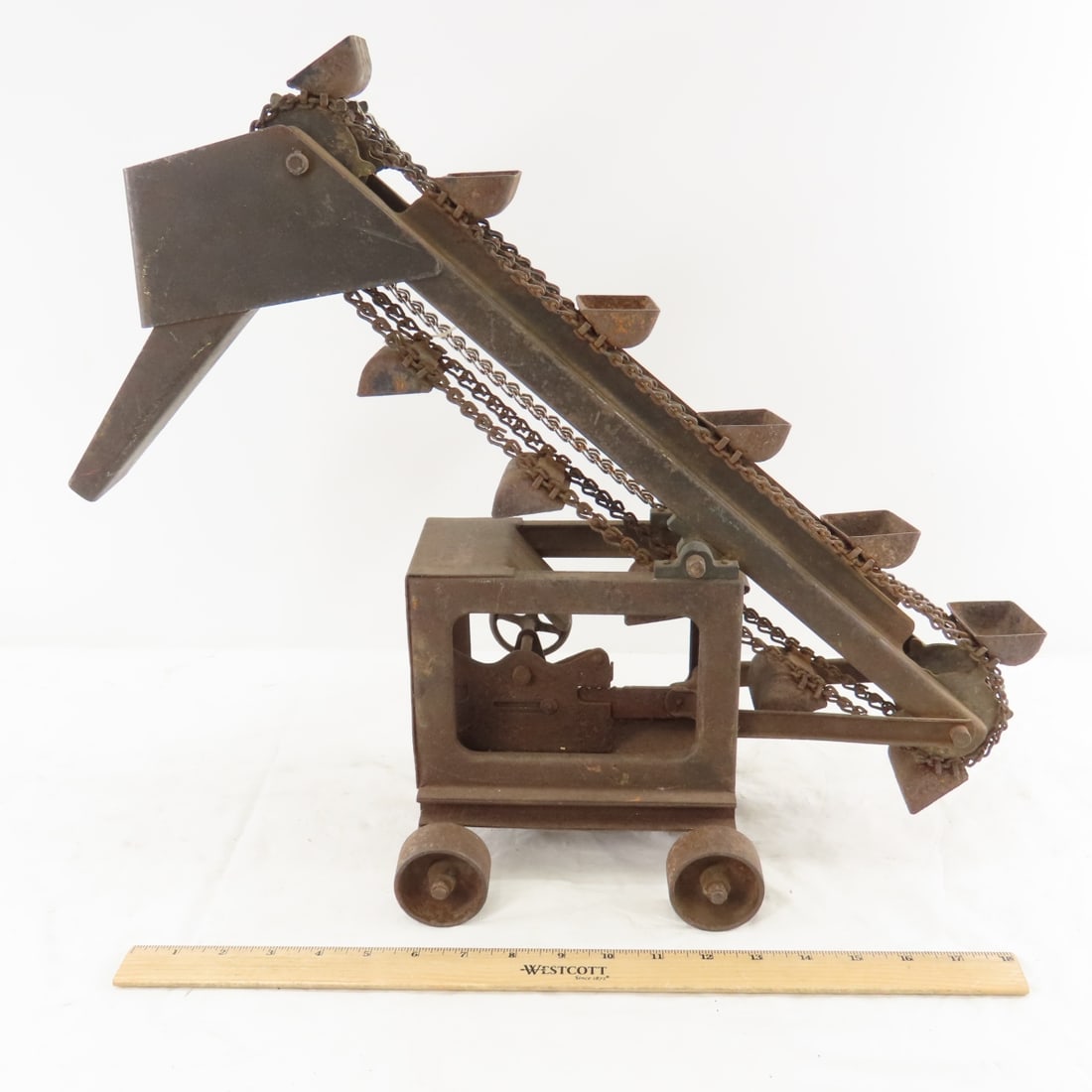 1920's Buddy L Steel Sand Loader - 2