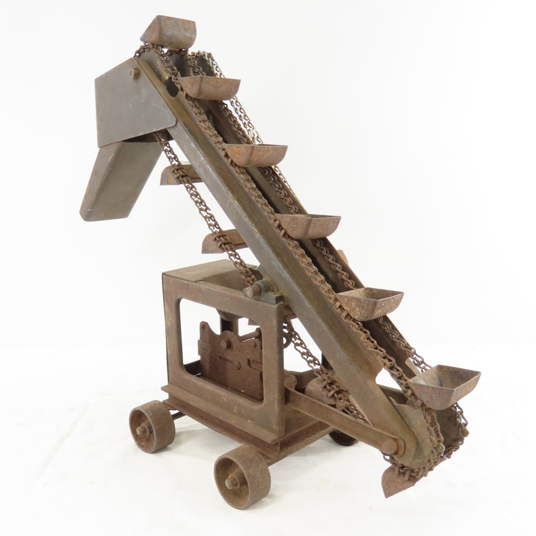 1920's Buddy L Steel Sand Loader - 3