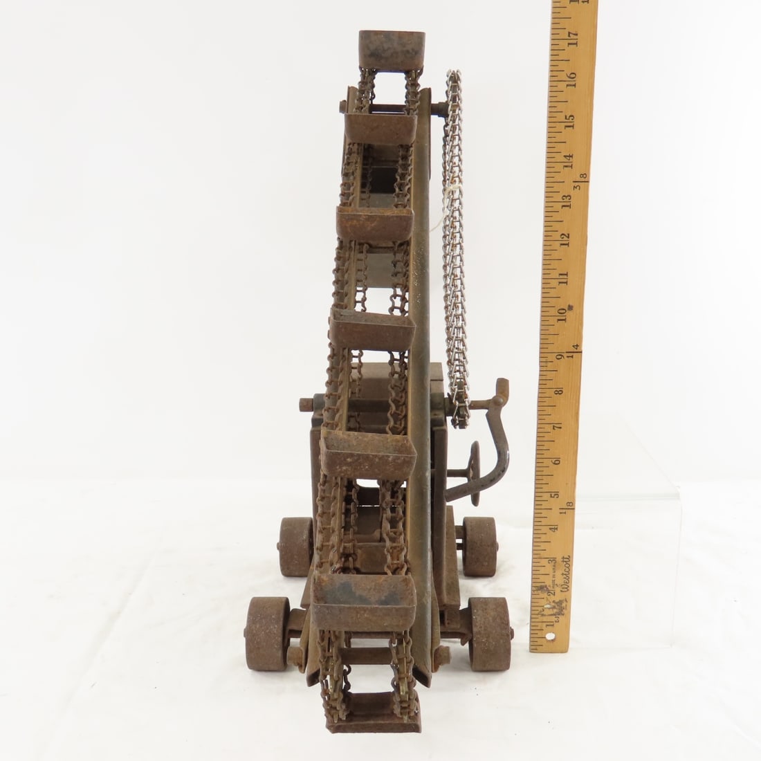 1920's Buddy L Steel Sand Loader - 4