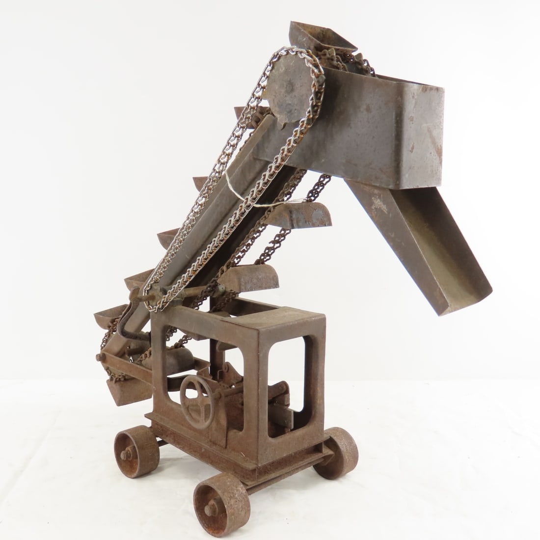 1920's Buddy L Steel Sand Loader - 7
