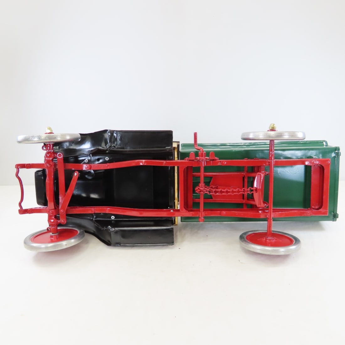 Buddy L Dump Truck Restored with Wood Cab - 10
