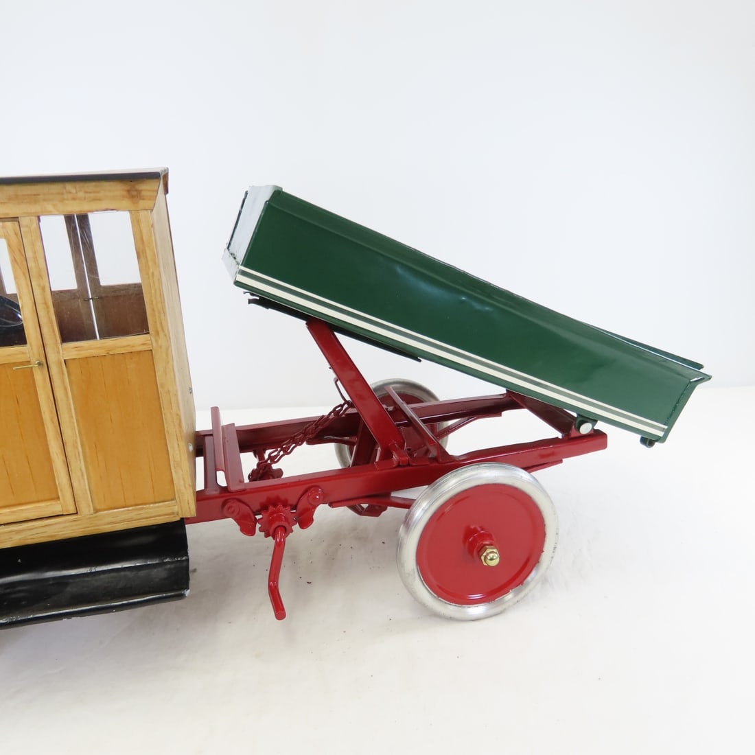 Buddy L Dump Truck Restored with Wood Cab - 13