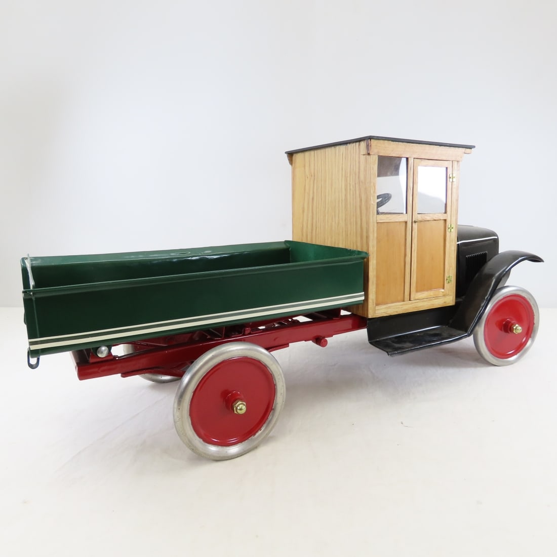 Buddy L Dump Truck Restored with Wood Cab - 5