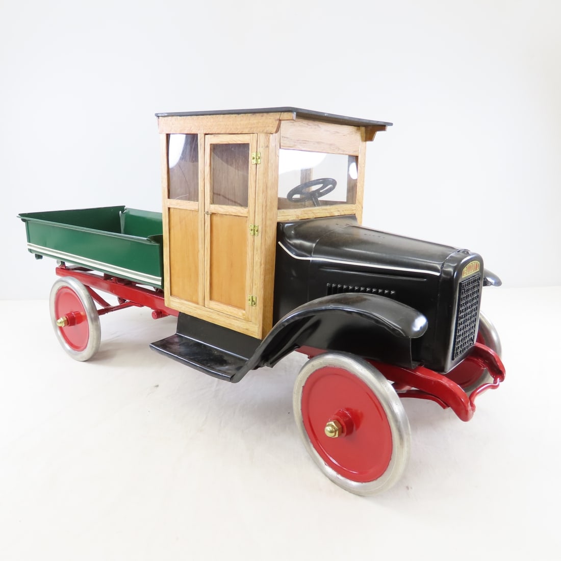 Buddy L Dump Truck Restored with Wood Cab - 7