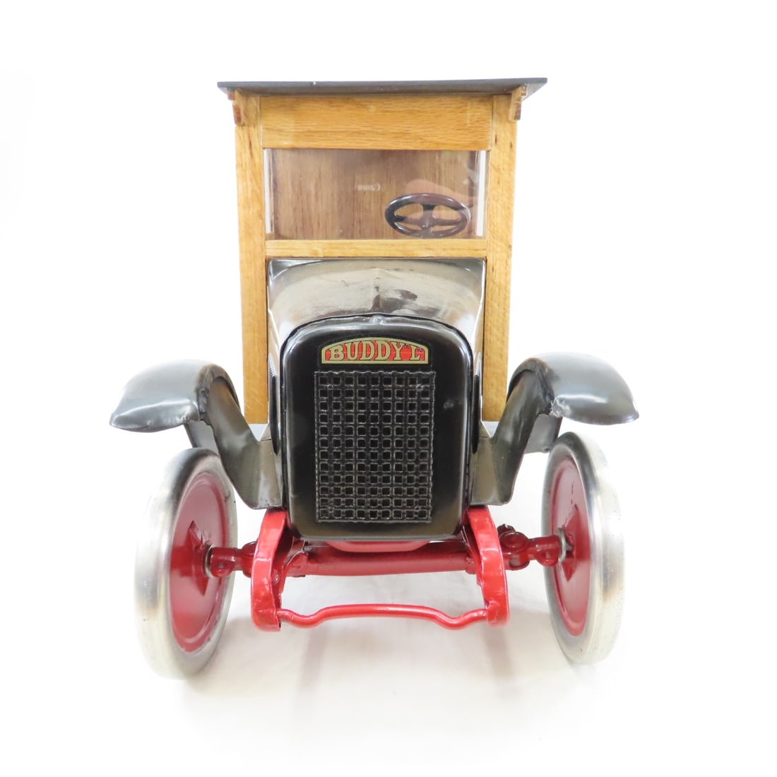 Buddy L Dump Truck Restored with Wood Cab - 8