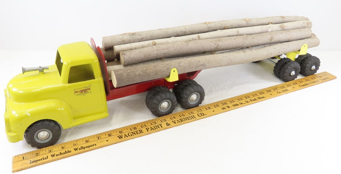 All American Toy Co Timber Toter Log Hauler Truck (1 of 17)