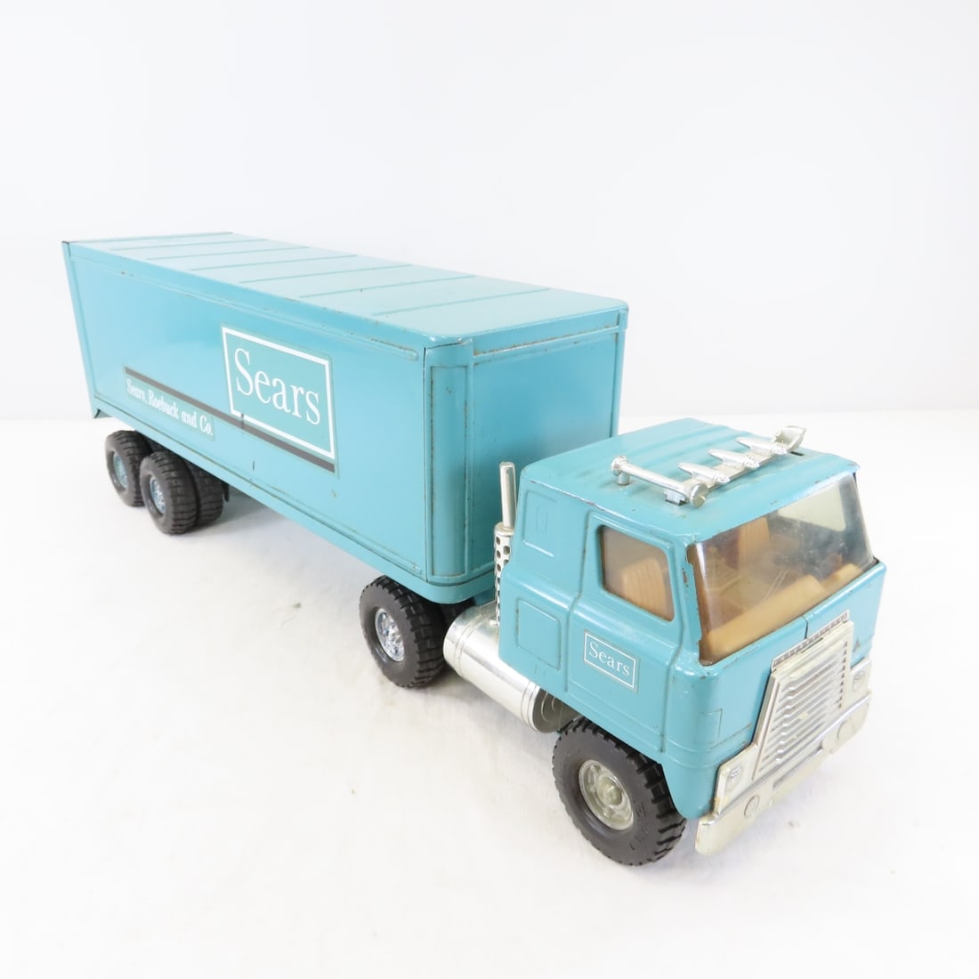 Vintage ERTL Sears Steel Truck & Trailer - 7