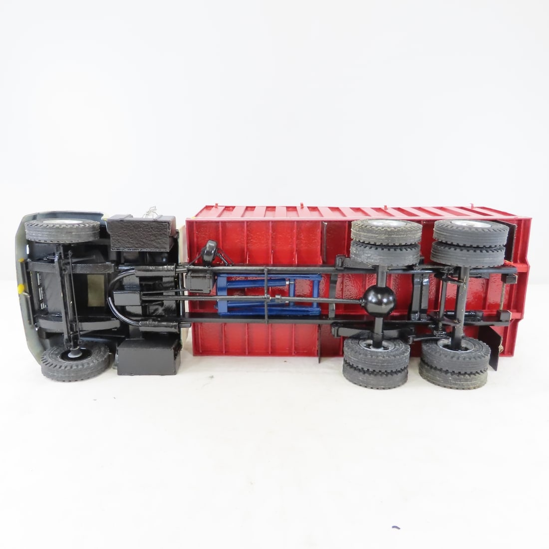 2 Scratch Built Balsa Wood Grain Haulers - 11