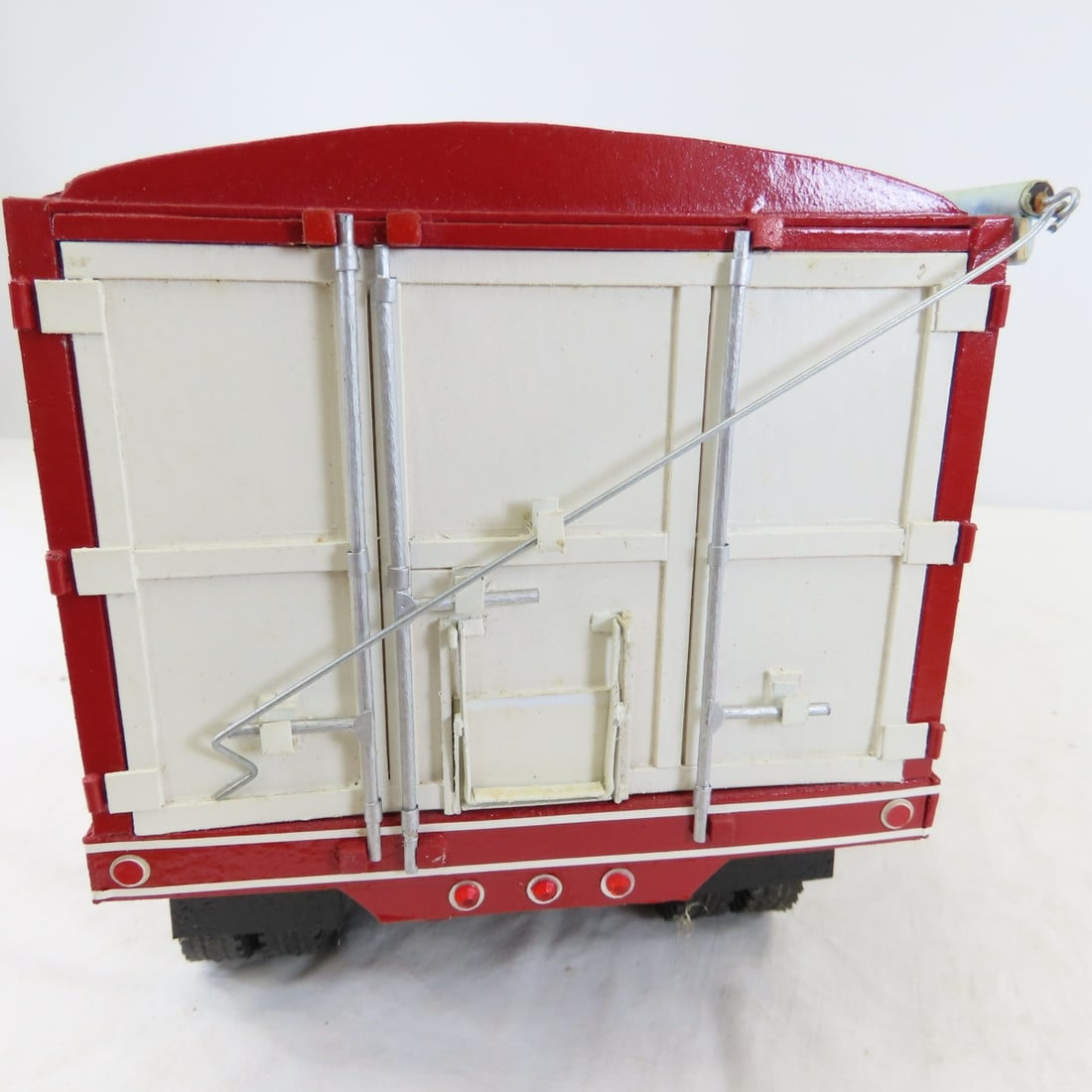 2 Scratch Built Balsa Wood Grain Haulers - 16