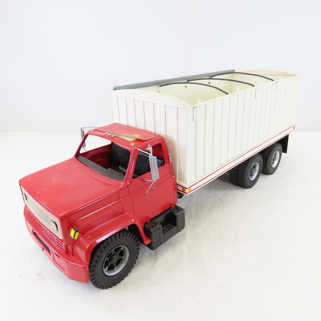 2 Scratch Built Balsa Wood Grain Haulers - 17