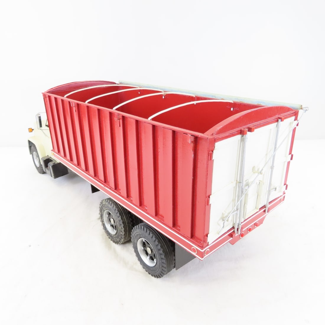 2 Scratch Built Balsa Wood Grain Haulers - 4