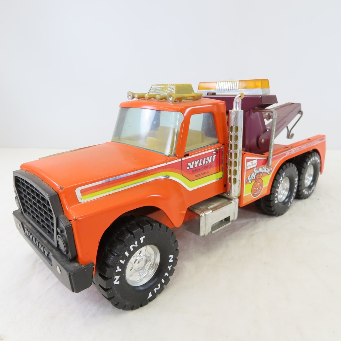 Vintage Nylint NAPA & "Big Pumpkin" Tow Trucks - 2
