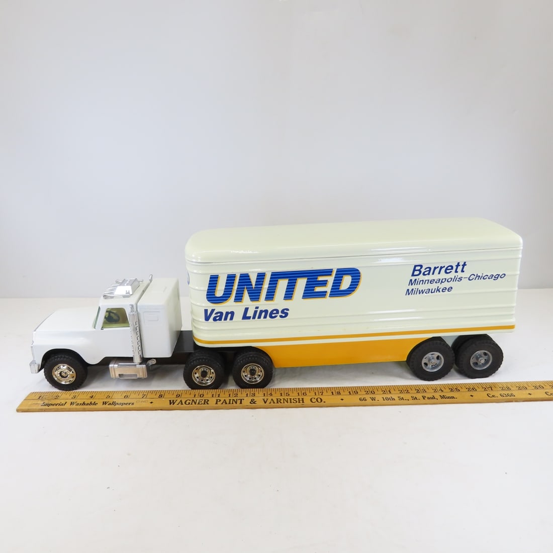 Nylint Truck & United Van Lines MARX Trailer - 2