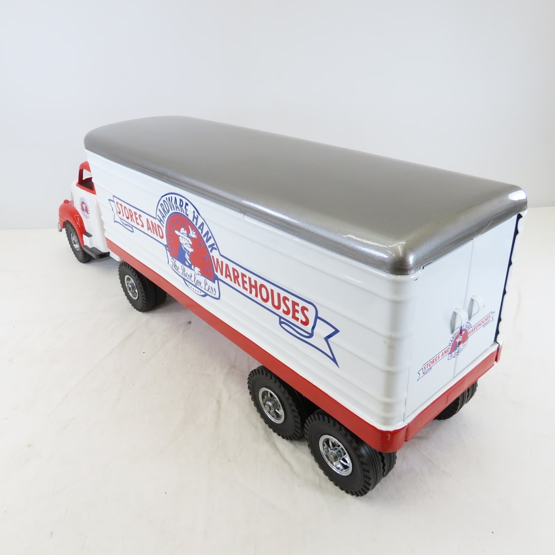 MARX Hardware Hank Truck & Trailer Restored - 3