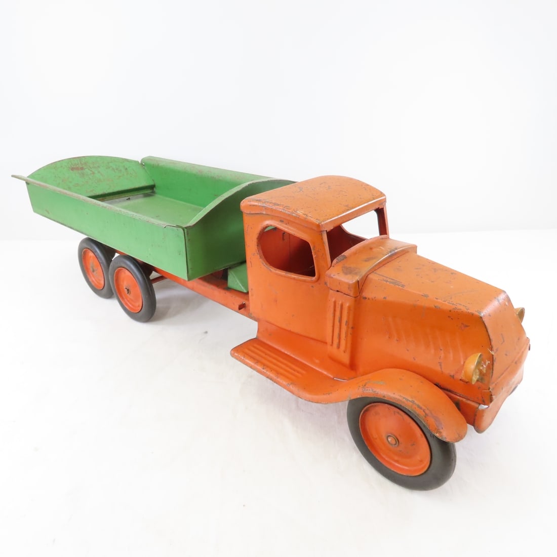 1920's Turner Toys Pressed Steel Dump Truck - 7
