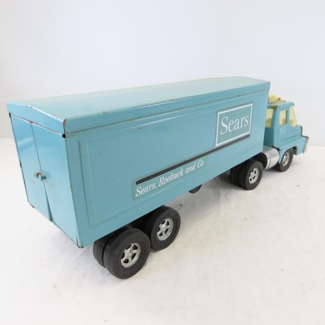 Vintage ERTL Sears Steel Truck & Trailer - 5