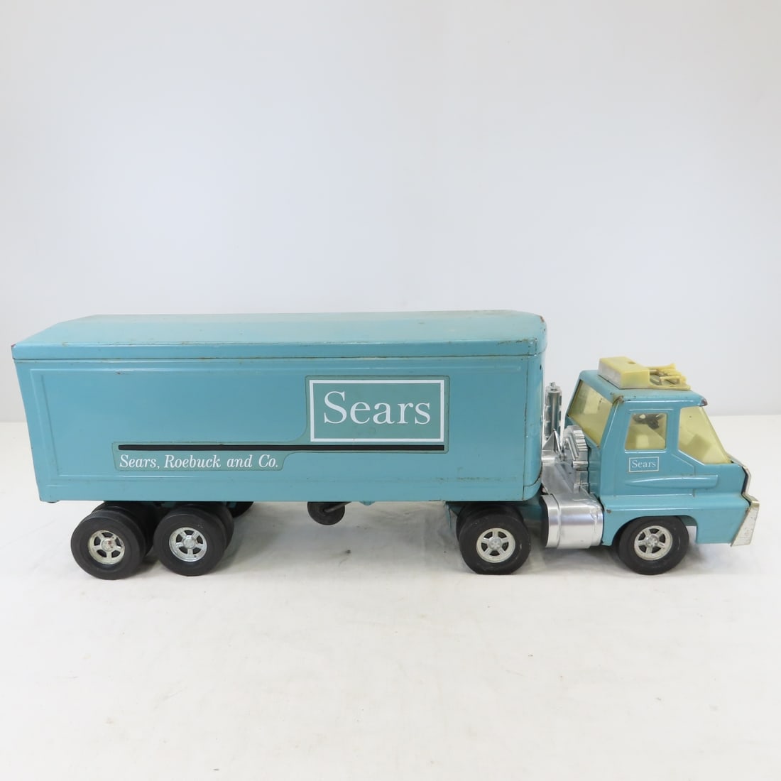 Vintage ERTL Sears Steel Truck & Trailer - 6