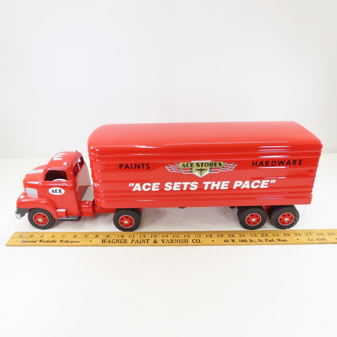 MARX Truck & ACE Hardware MARX Trailer Restored - 2