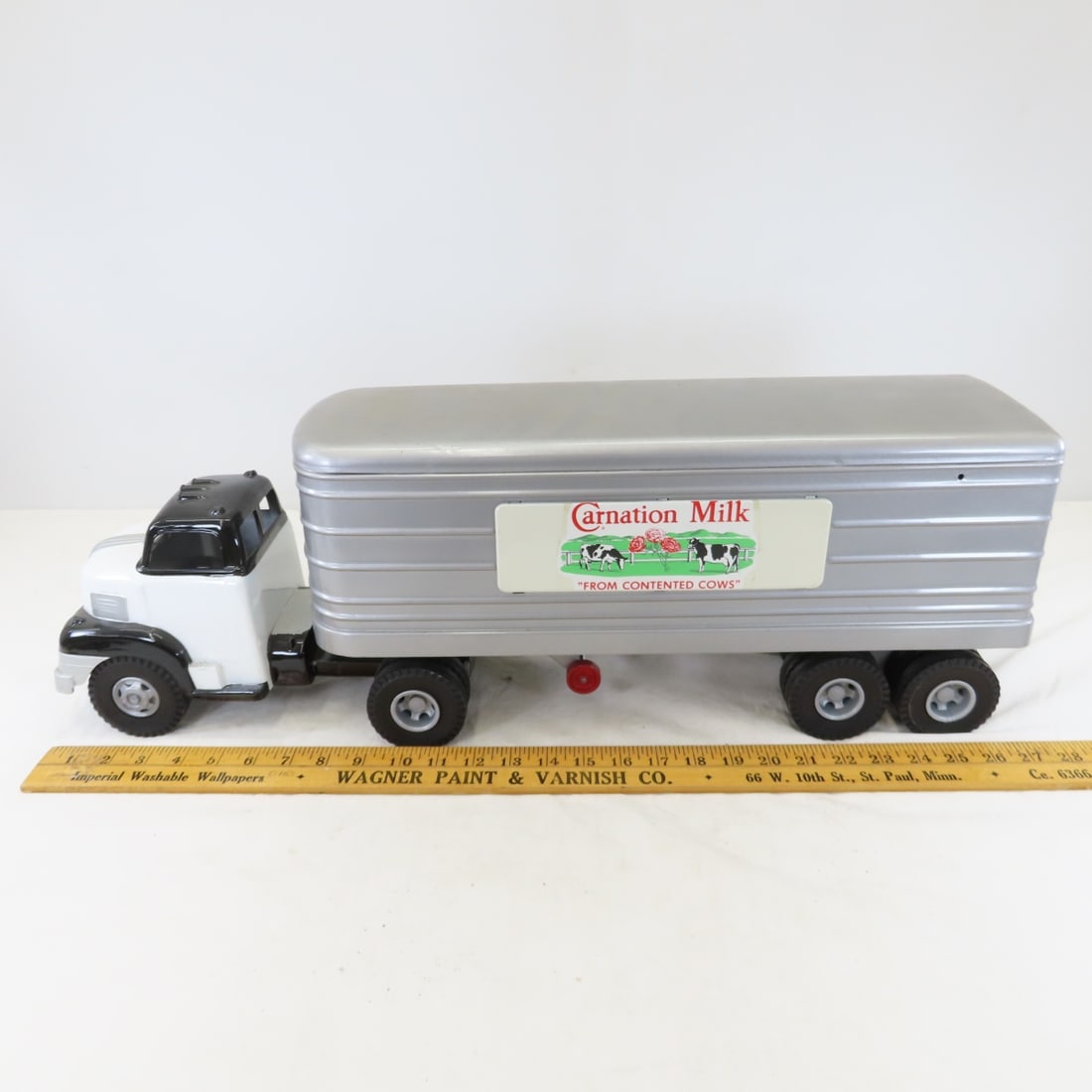 MARX Truck & Carnation Milk MARX Trailer Restored - 2