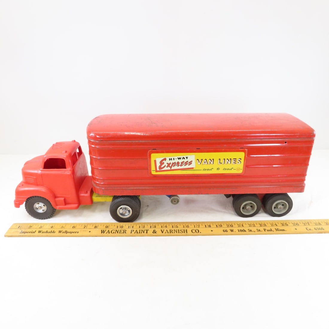 Original MARX Truck & MARX HI-WAY Express Trailer - 2