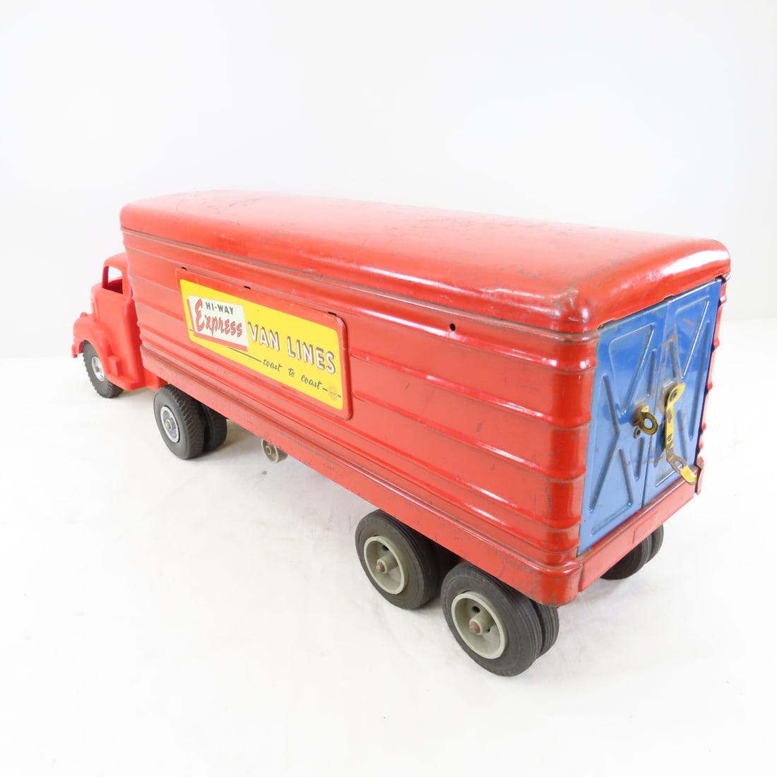 Original MARX Truck & MARX HI-WAY Express Trailer - 3