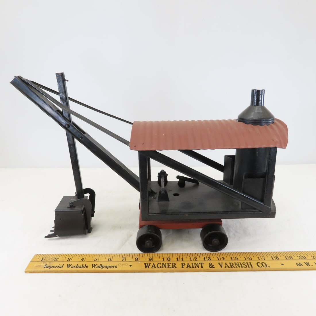 Original 1926 Buddy L Pressed Steel Steam Shovel - 2