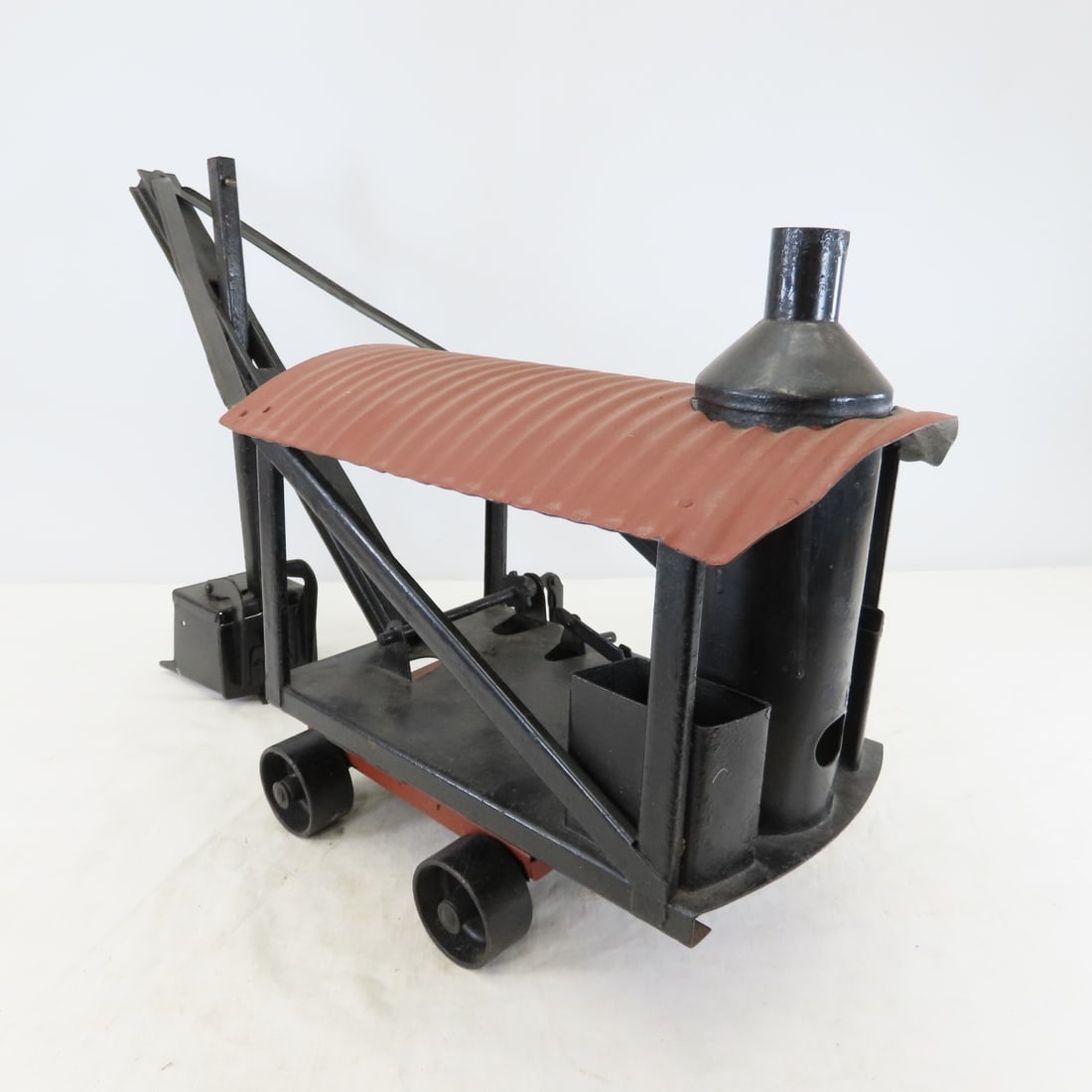 Original 1926 Buddy L Pressed Steel Steam Shovel - 3