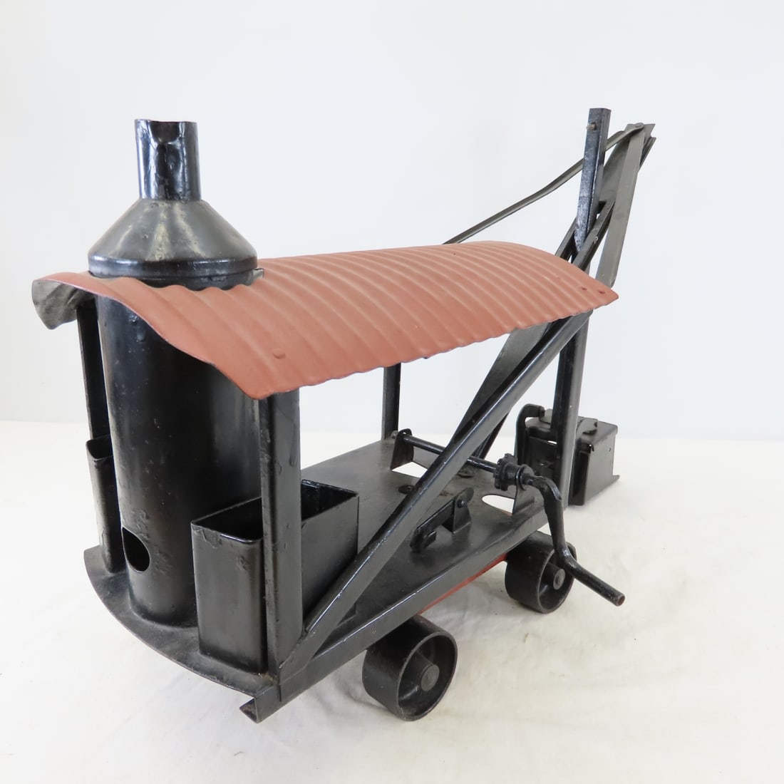 Original 1926 Buddy L Pressed Steel Steam Shovel - 5