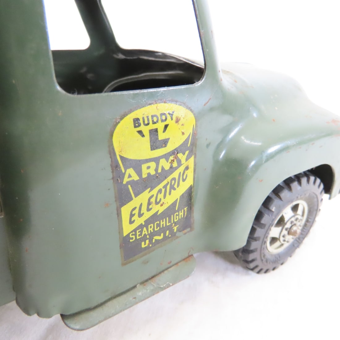Original Buddy L Army Electric Searchlight Truck - 15