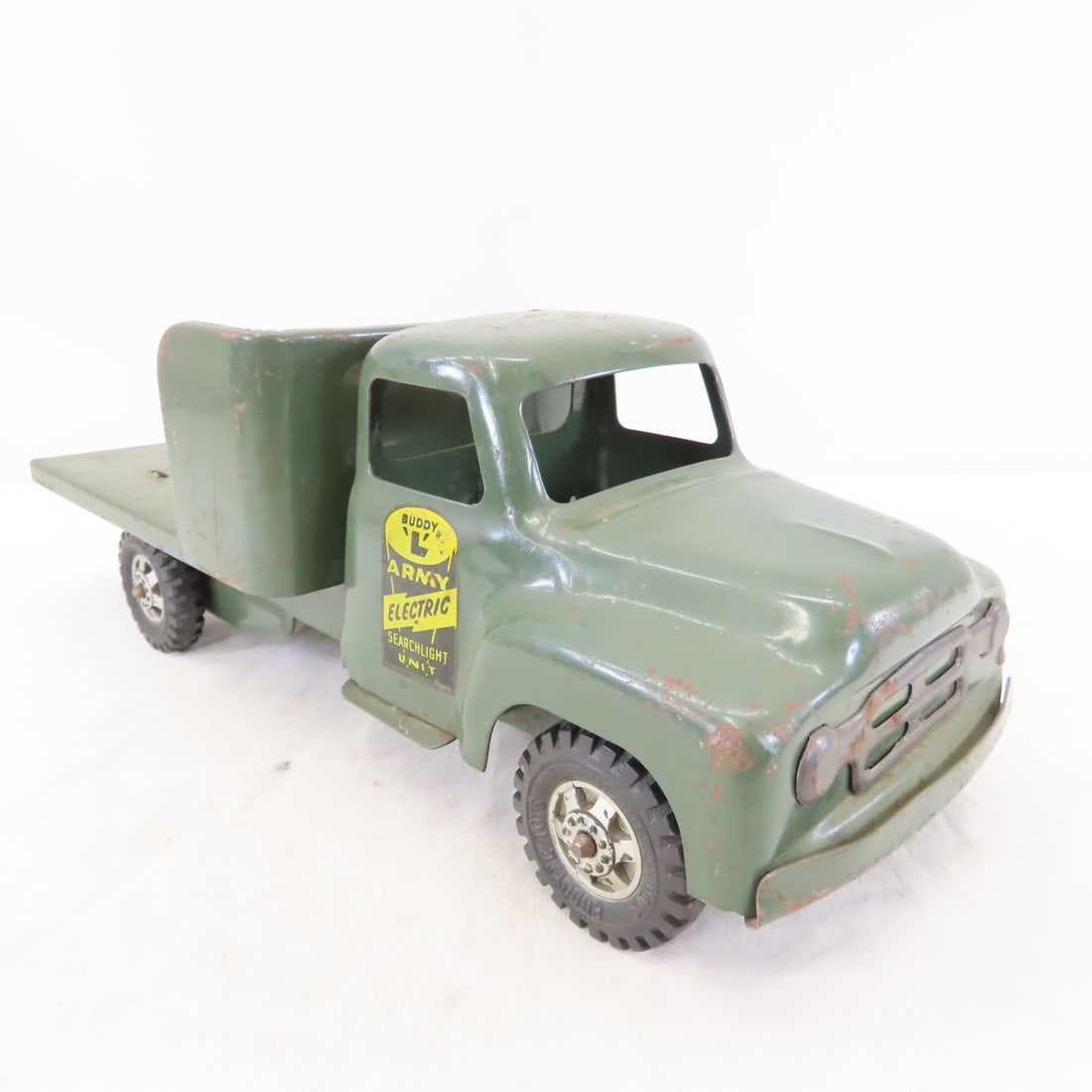 Original Buddy L Army Electric Searchlight Truck - 7