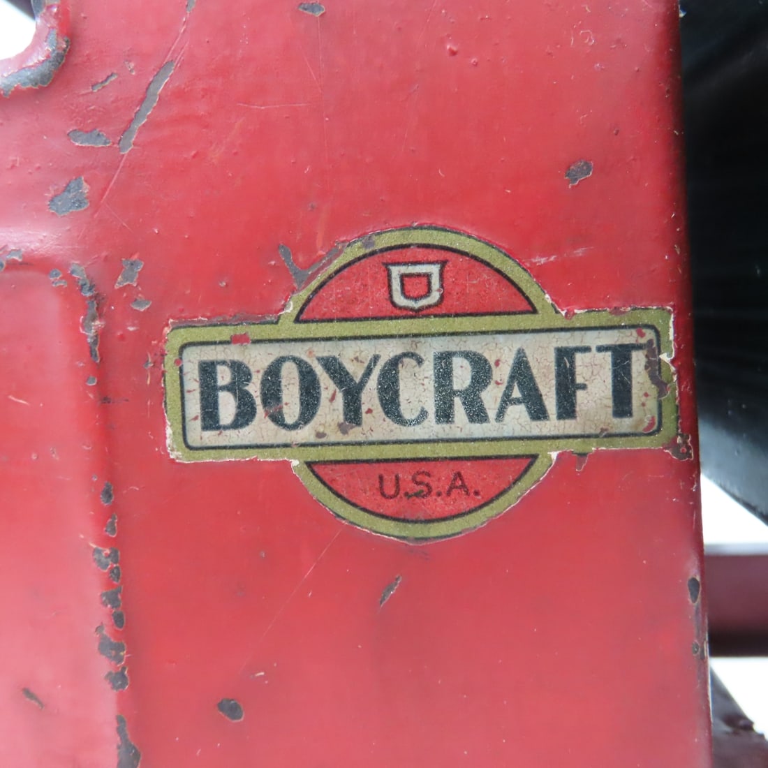 Original Boycraft Pressed Steel Mack Dump Truck - 12