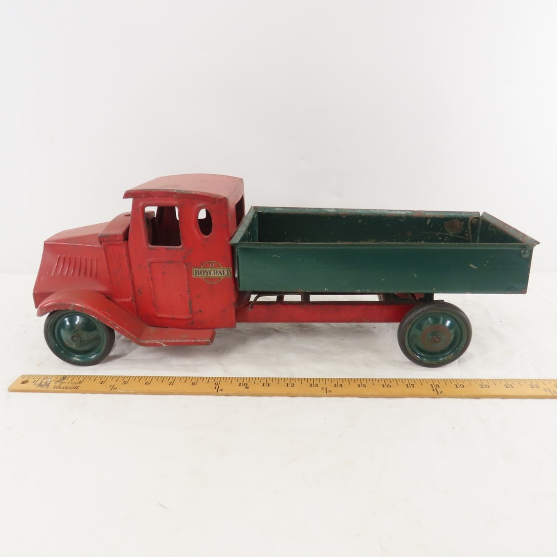 Original Boycraft Pressed Steel Mack Dump Truck - 2