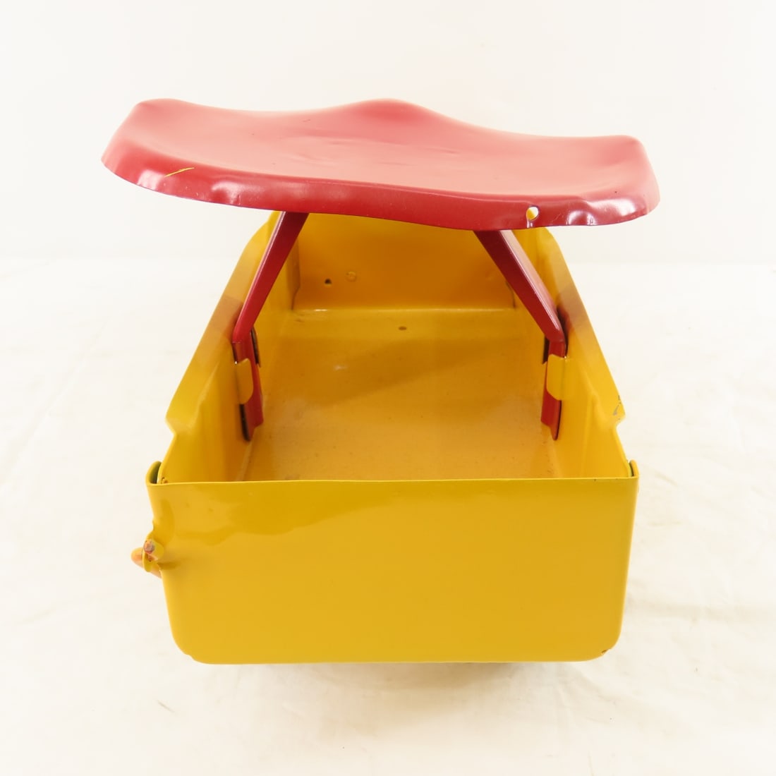 Buddy L Ride On Pressed Steel Dump Truck Restored - 4