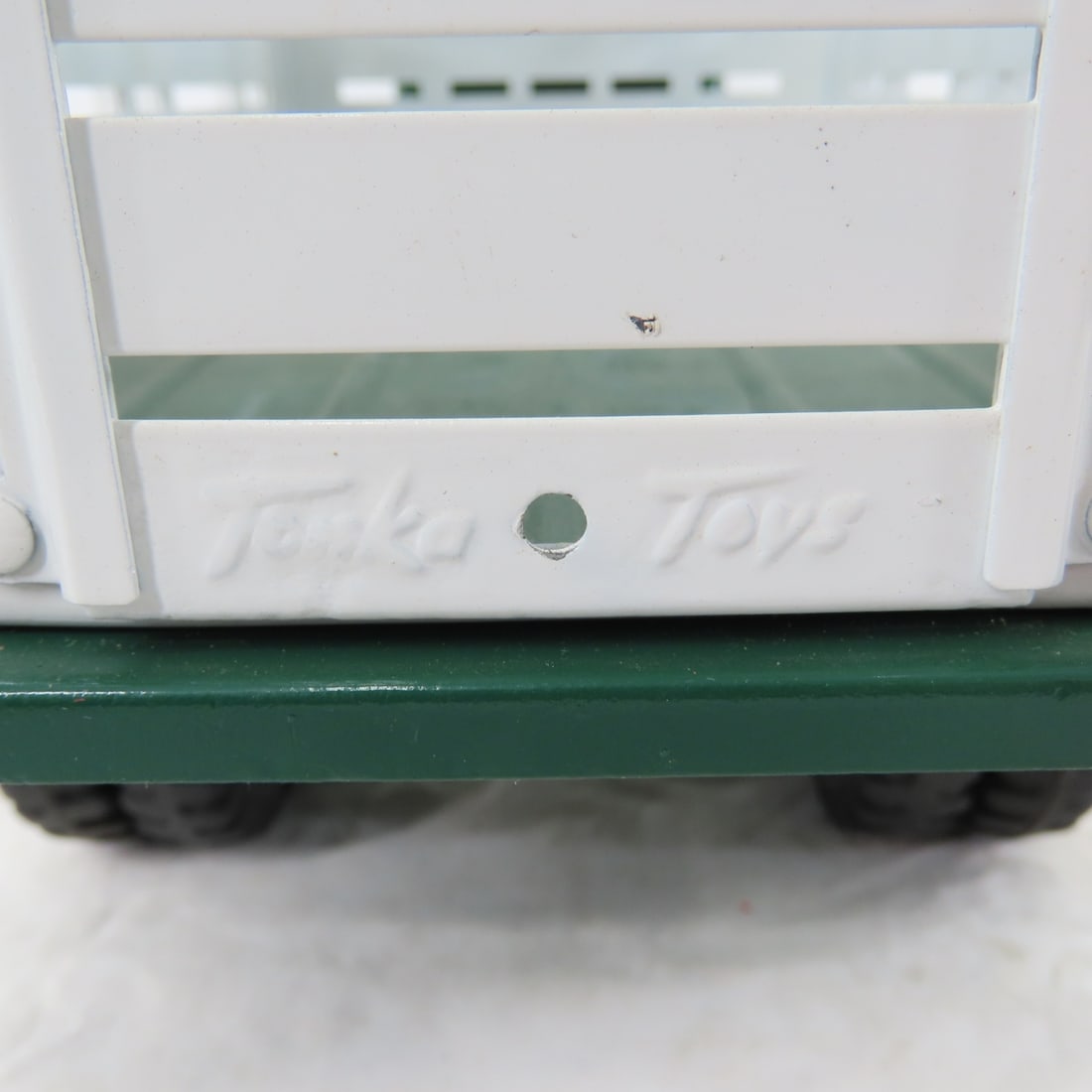 Tonka Cattle Hauler and Custom R-190 Flatbed - 12