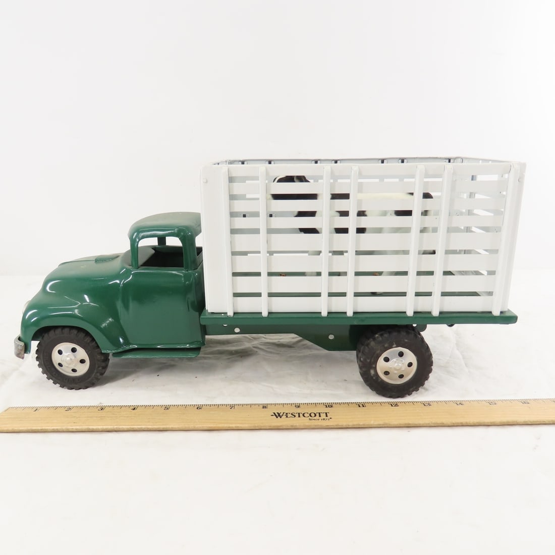 Tonka Cattle Hauler and Custom R-190 Flatbed - 3