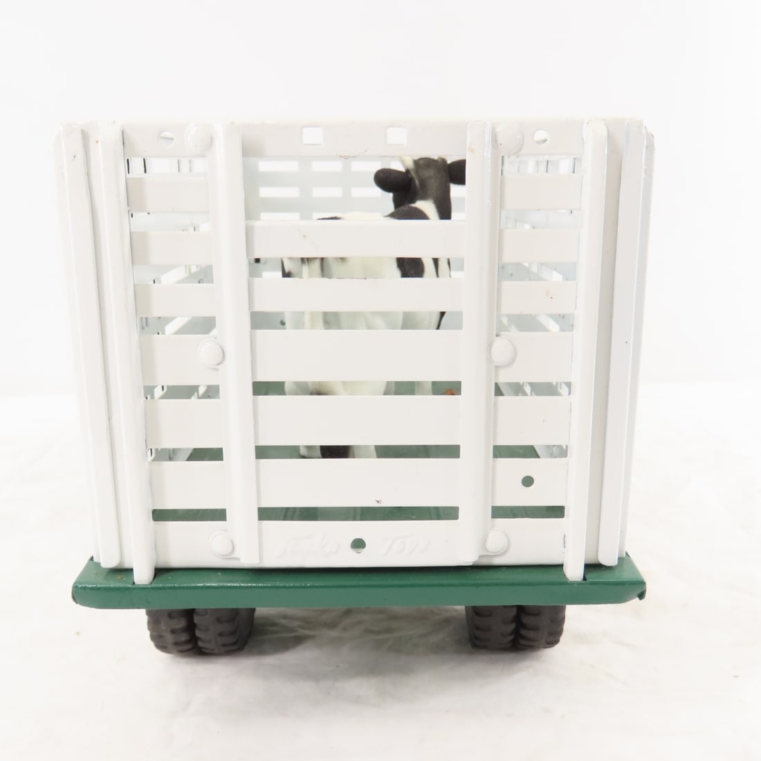 Tonka Cattle Hauler and Custom R-190 Flatbed - 5