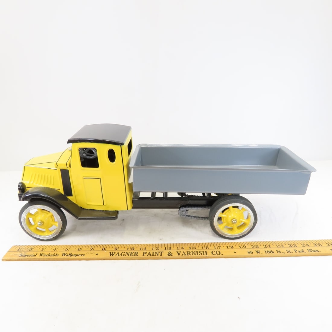 Custom Painted Pressed Steel Mack Dump Truck - 2