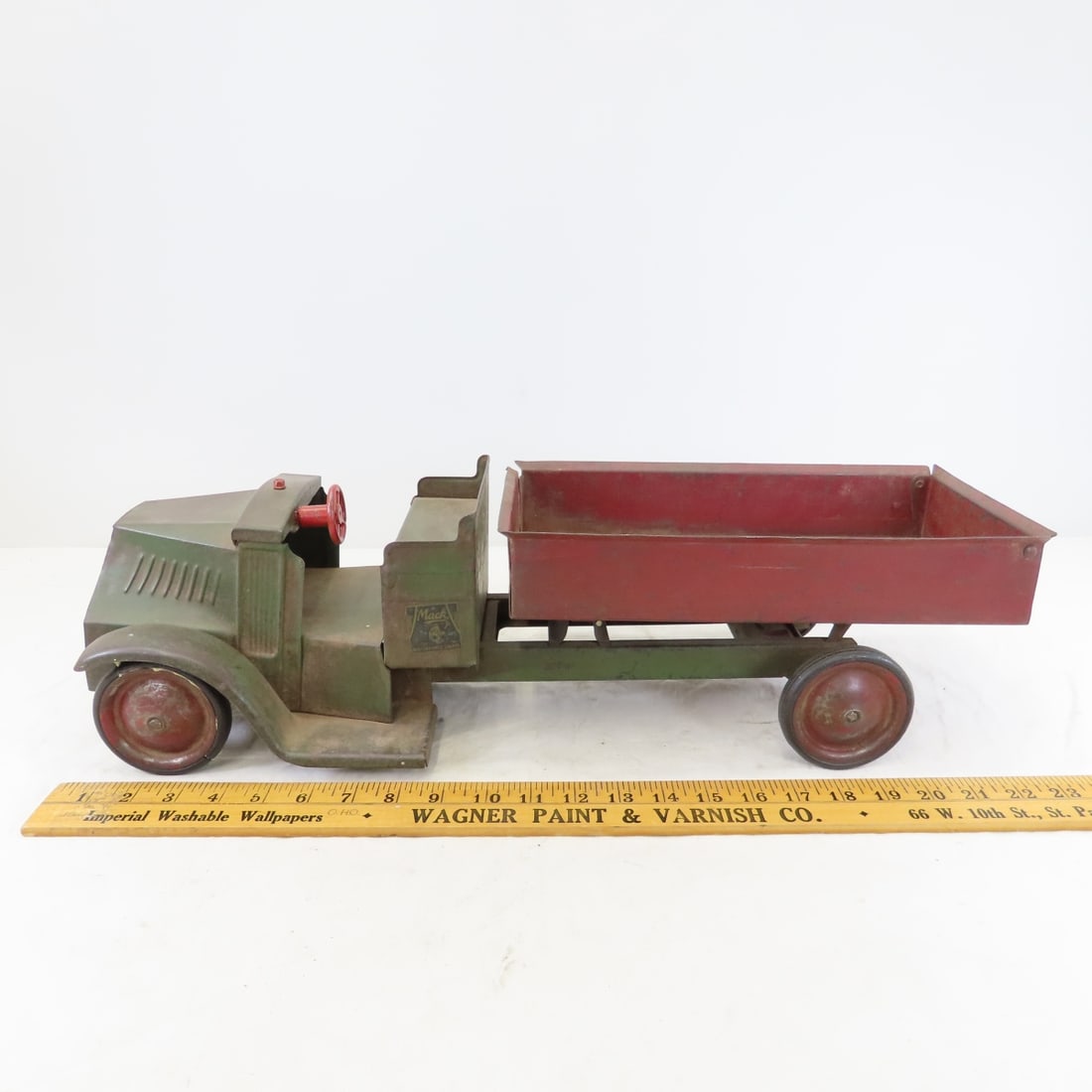 Original Steelcraft Open Cab Mack Dump Truck - 2