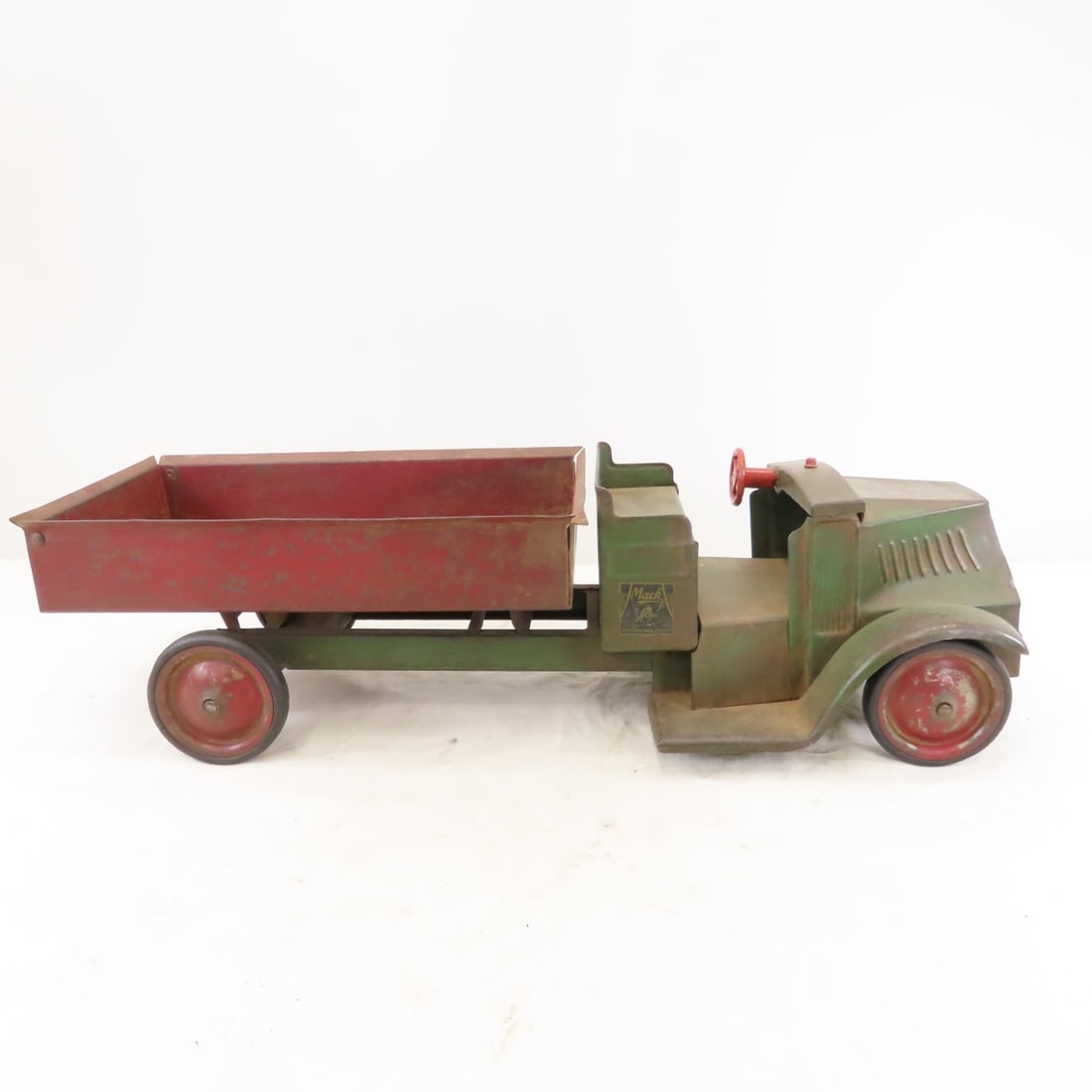 Original Steelcraft Open Cab Mack Dump Truck - 6
