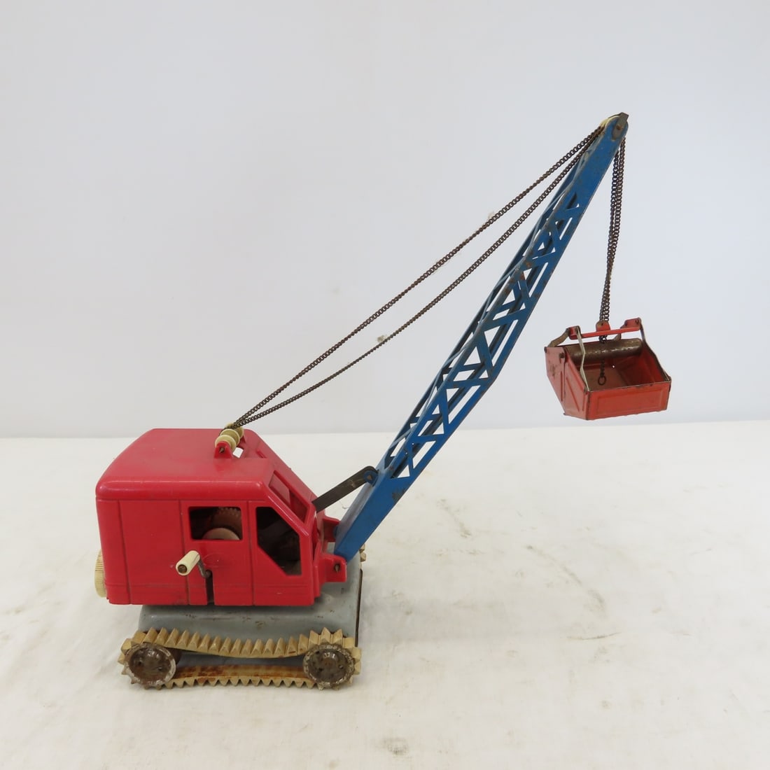 Original Vintage GAMA Mobile Crane Steam Shovel - 6