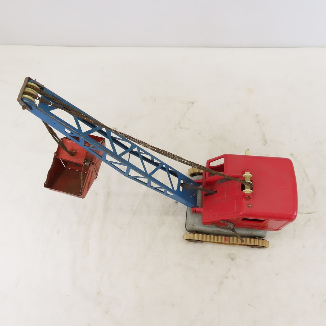 Original Vintage GAMA Mobile Crane Steam Shovel - 9