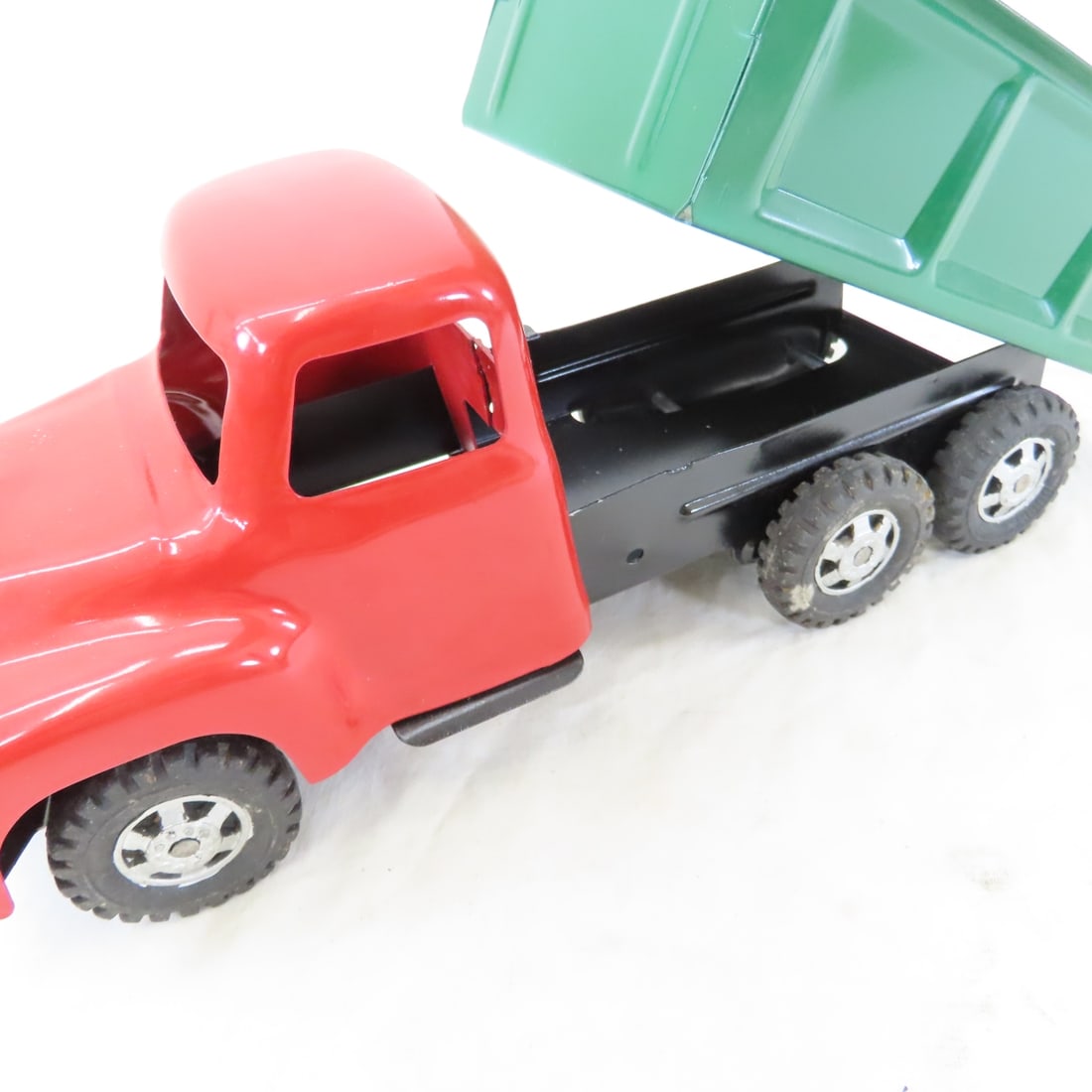 Buddy L Pressed Steel Dump Truck - Restored - 12