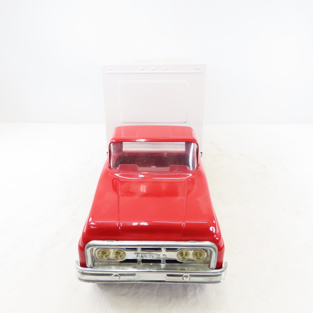 Tonka Truck with Minneapolis-Moline Nylint Trailer - 8
