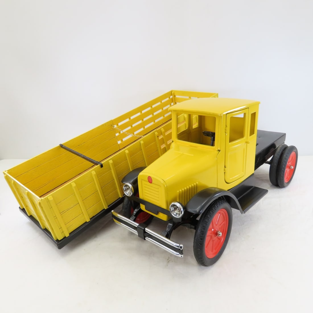 Old Time Toys Repro Buddy L Truck & Stake Trailer - 3