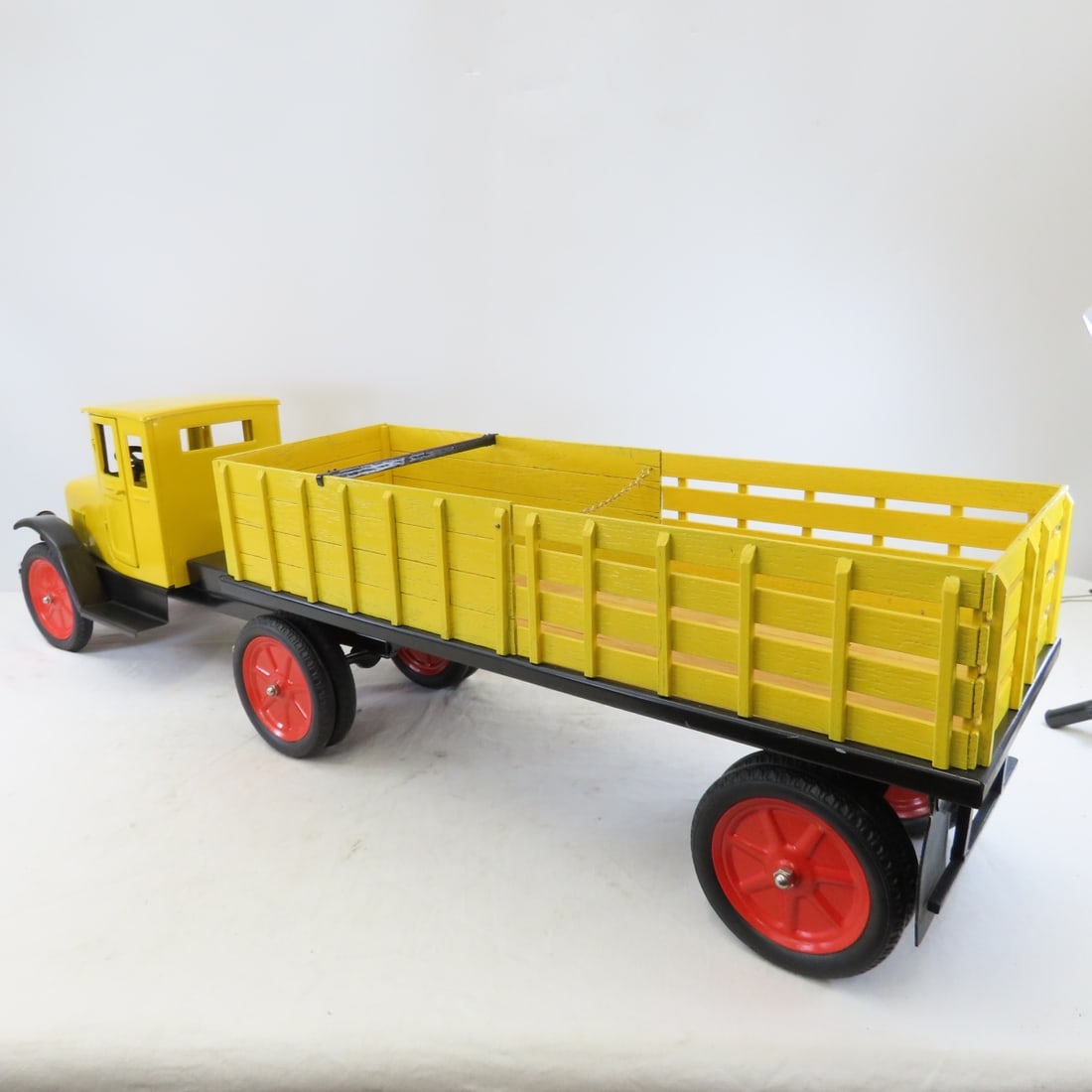 Old Time Toys Repro Buddy L Truck & Stake Trailer - 4