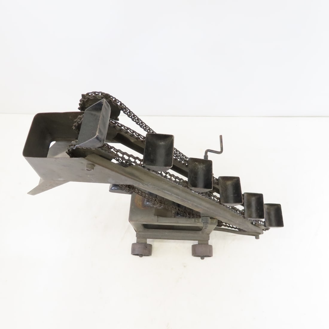 Original 1920's Buddy L Steel Sand Loader - 10