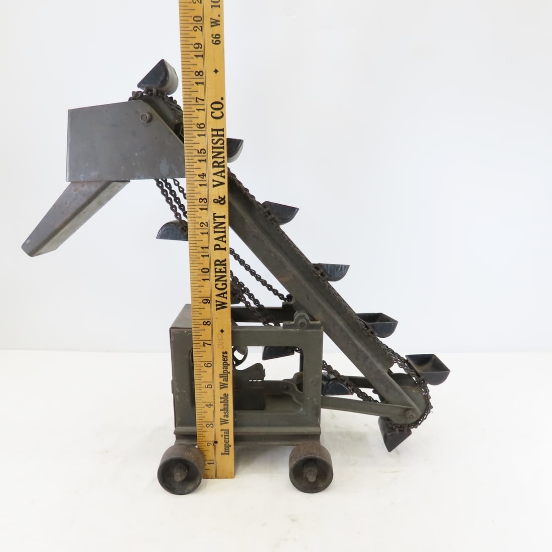 Original 1920's Buddy L Steel Sand Loader - 3