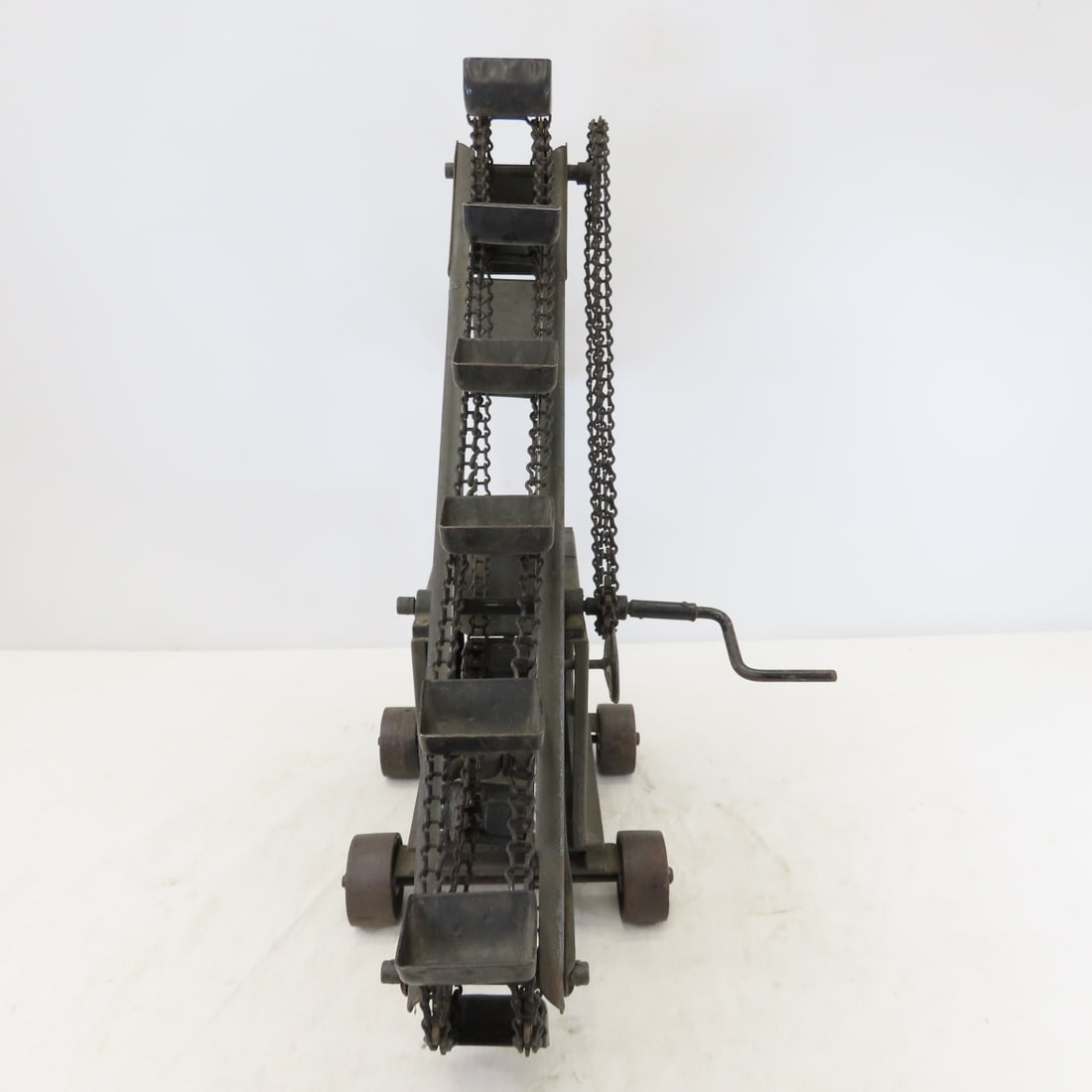 Original 1920's Buddy L Steel Sand Loader - 5
